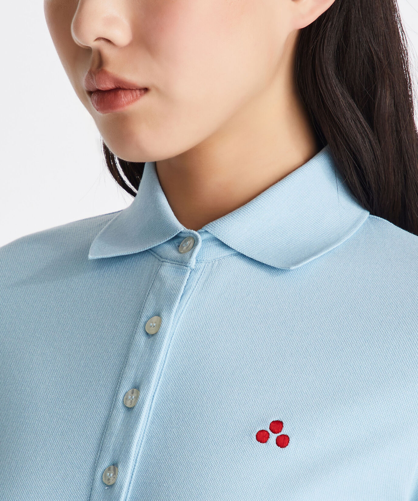Polo con logo ricamato  Peuterey - large