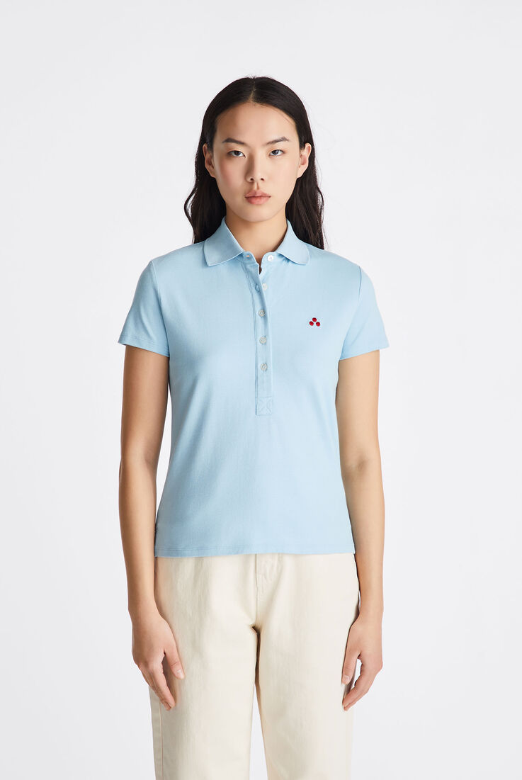 Polo con logo ricamato  Peuterey - medium