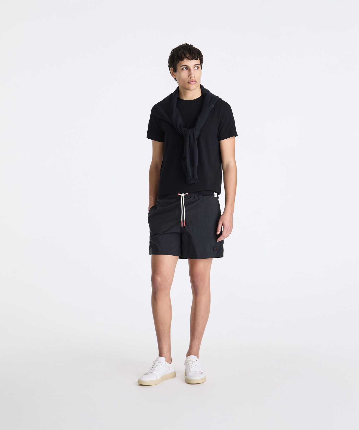 Stretch cotton T-shirt with printed logo  Peuterey - large image number 0