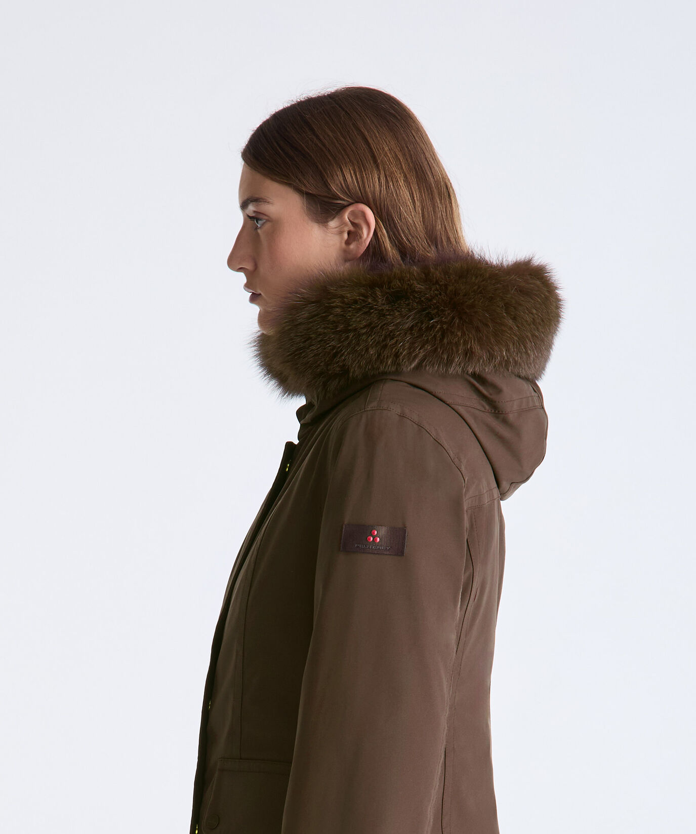 Short Jacket with Fox Fur  Peuterey - large image number 2