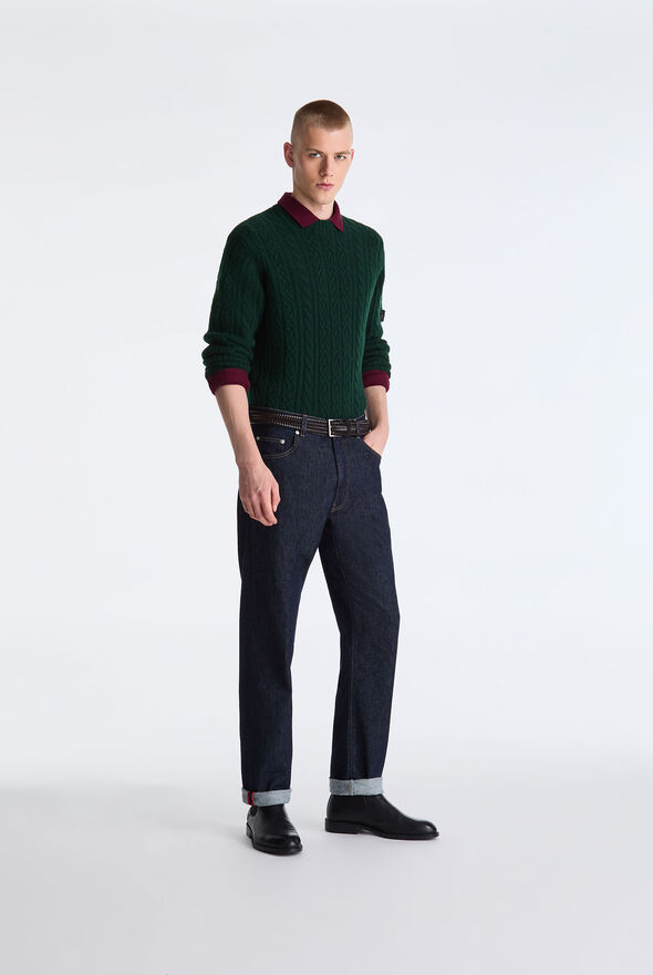 Wool Cable Knit Sweater  Peuterey - medium