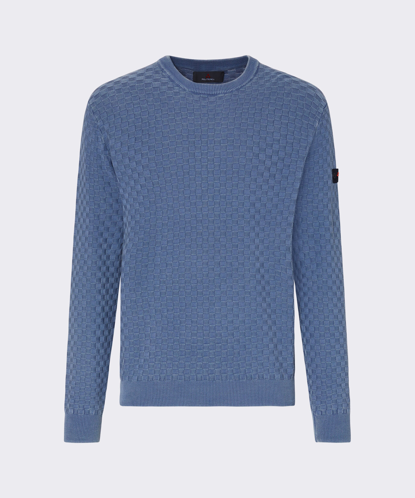 Pull avec construction g&eacute;om&eacute;trique  Peuterey - large