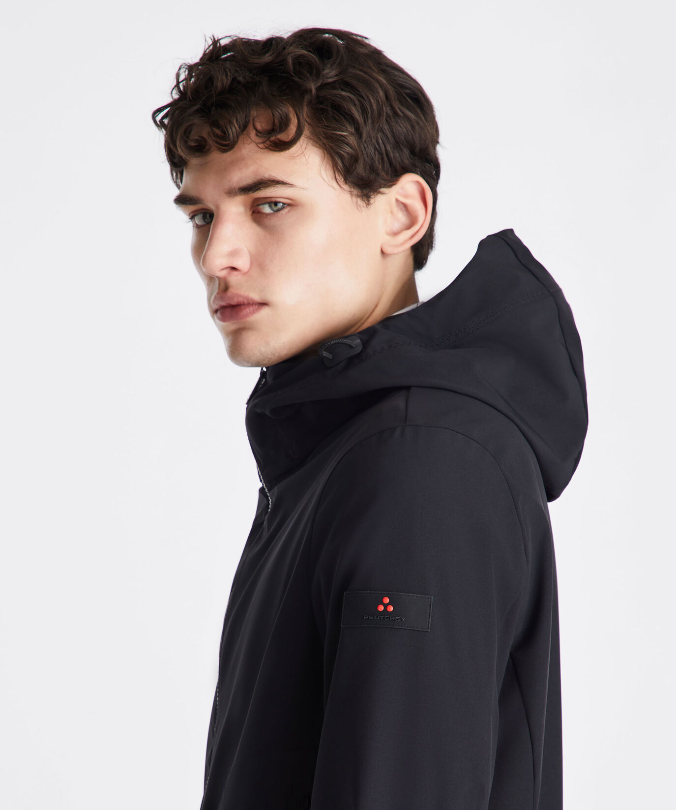 Short hooded windbreaker  Peuterey - large