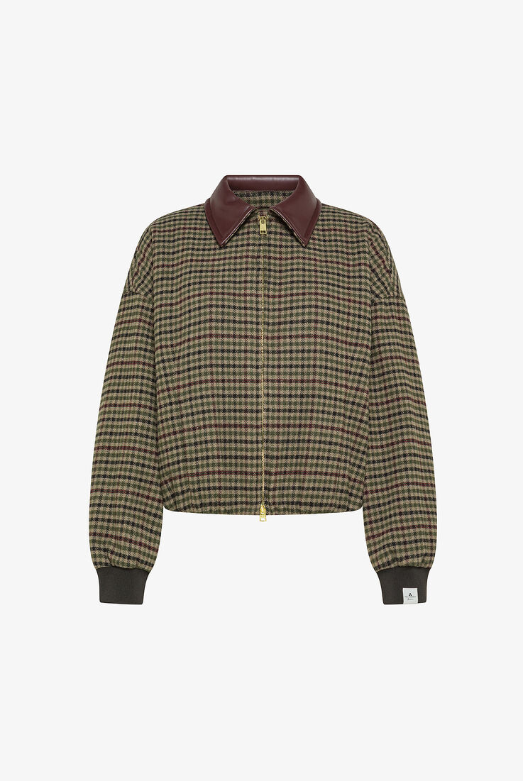 Checked Bomber Jacket  Peuterey - still-fondo-neutro