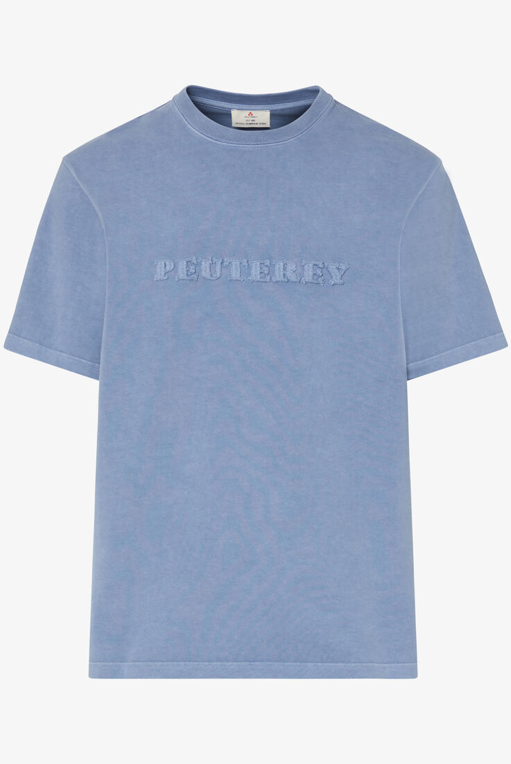 T-shirt with embroidered lettering  Peuterey - still-fondo-neutro