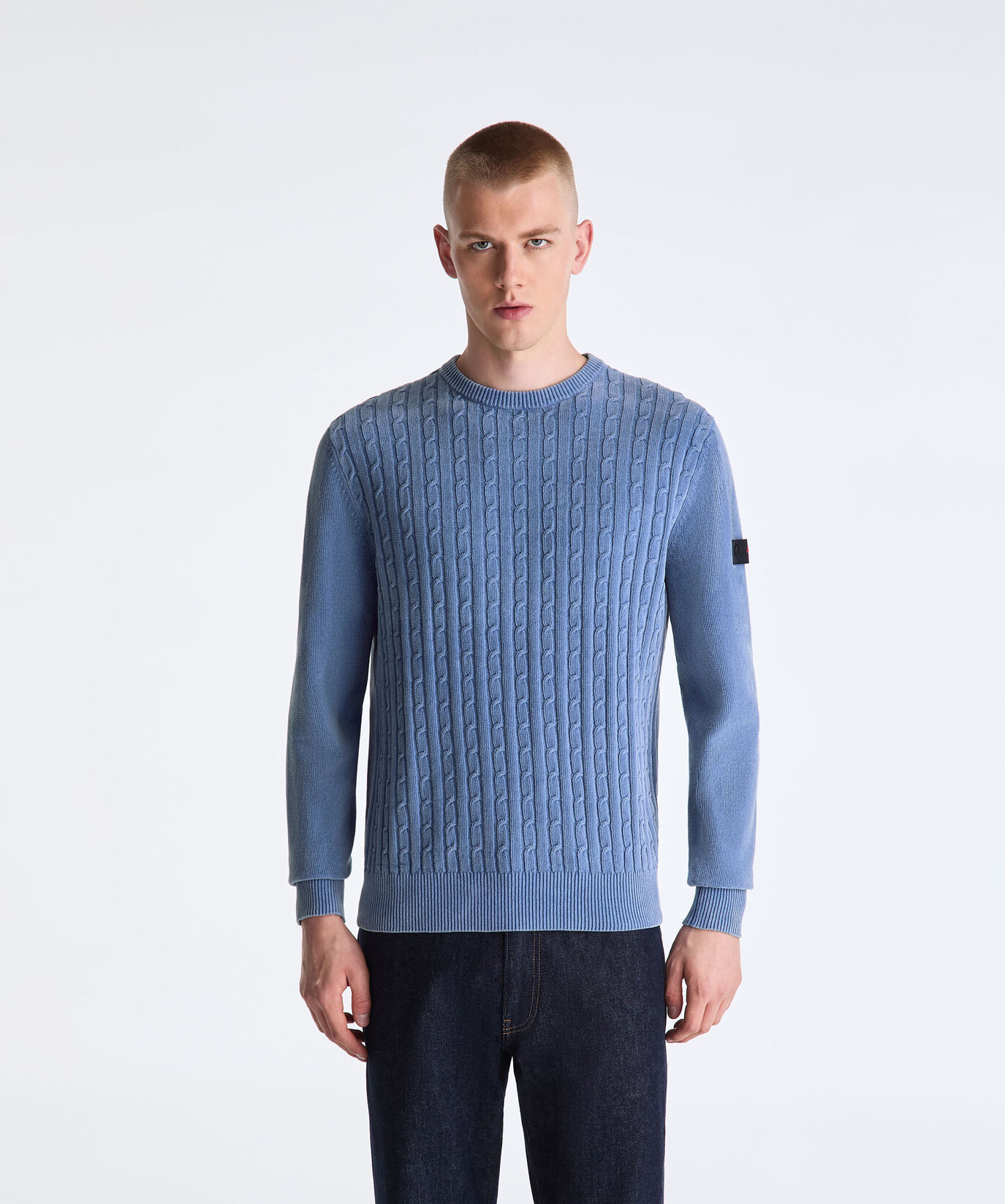 Pullover aus Chenille mit Zopfmuster  Peuterey - large image number 1