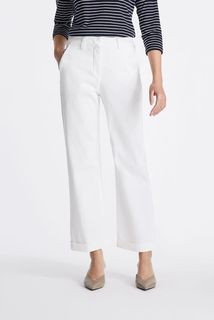 Pantaloni in gabardina di cotone stretch  Peuterey - medium