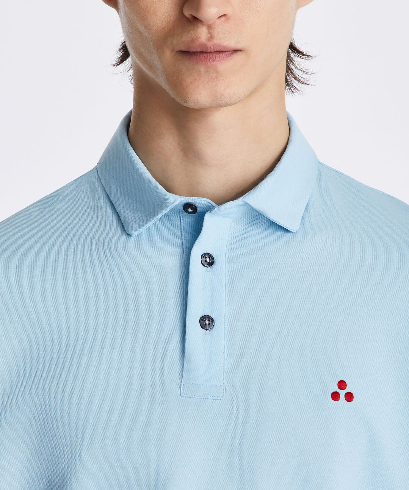 Poloshirt aus Baumwoll-Stretch-Piqu&eacute;  Peuterey - large