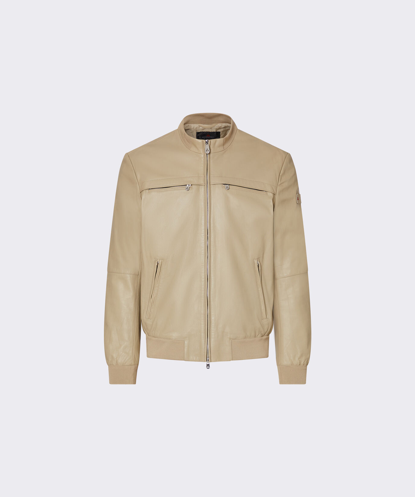 Leather jacket with chest pockets  Peuterey - large