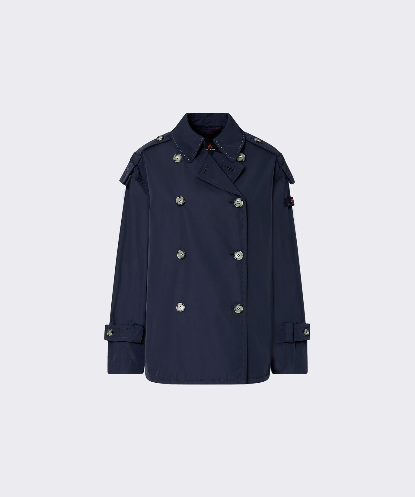 Short double-breasted trench coat  Peuterey - large image number 4