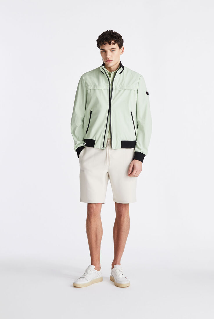 Stretch bomber jacket with contrasting details  Peuterey - medium