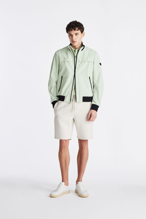 Blouson bomber stretch avec d&eacute;tails contrast&eacute;s  Peuterey - medium