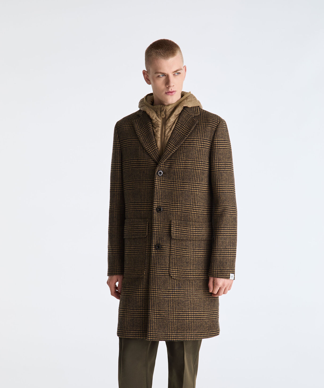 Checked Coat with Vest  Peuterey - large image number 1