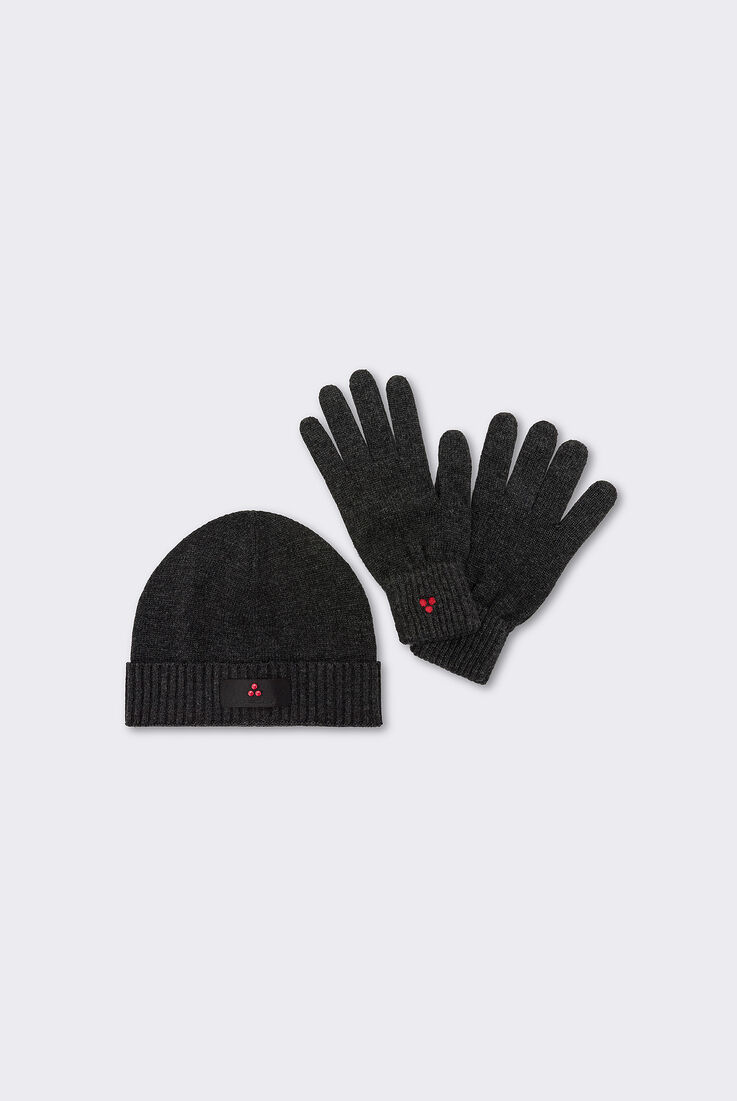 Set de gorro y guantes de mezcla de cachemira  Peuterey - medium