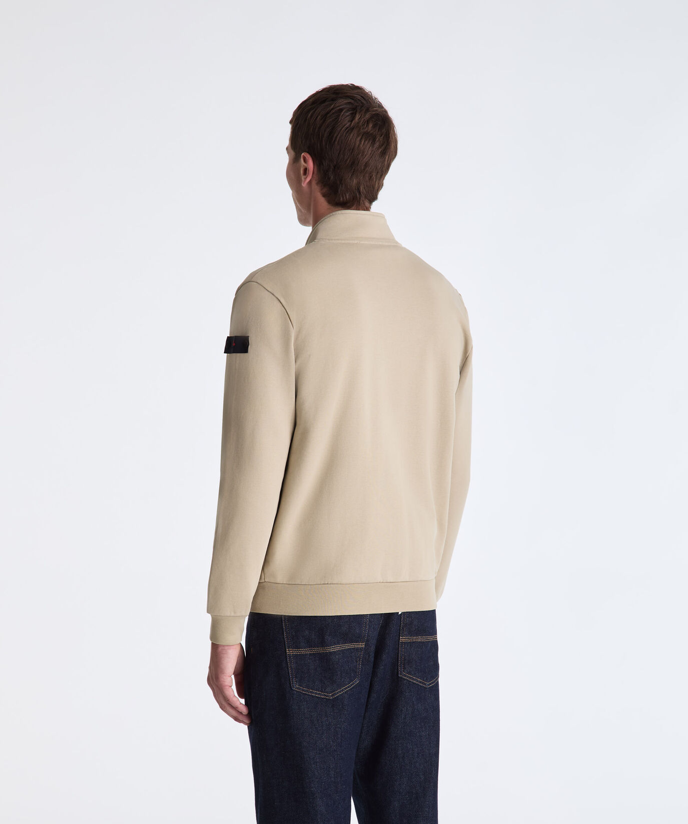 Sudadera con cuello alto y cremallera larga  Peuterey - large