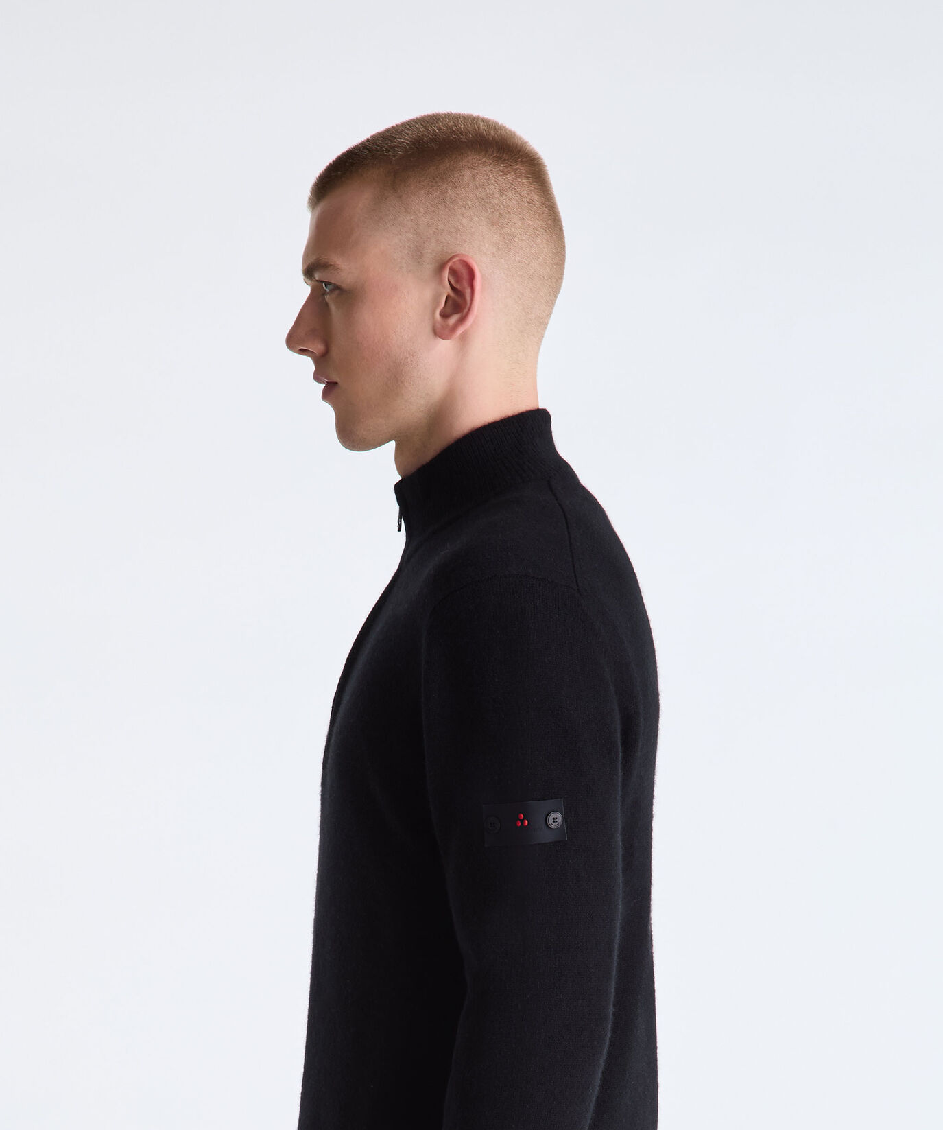 Yak Wool Sweater with Half Zip  Peuterey - large