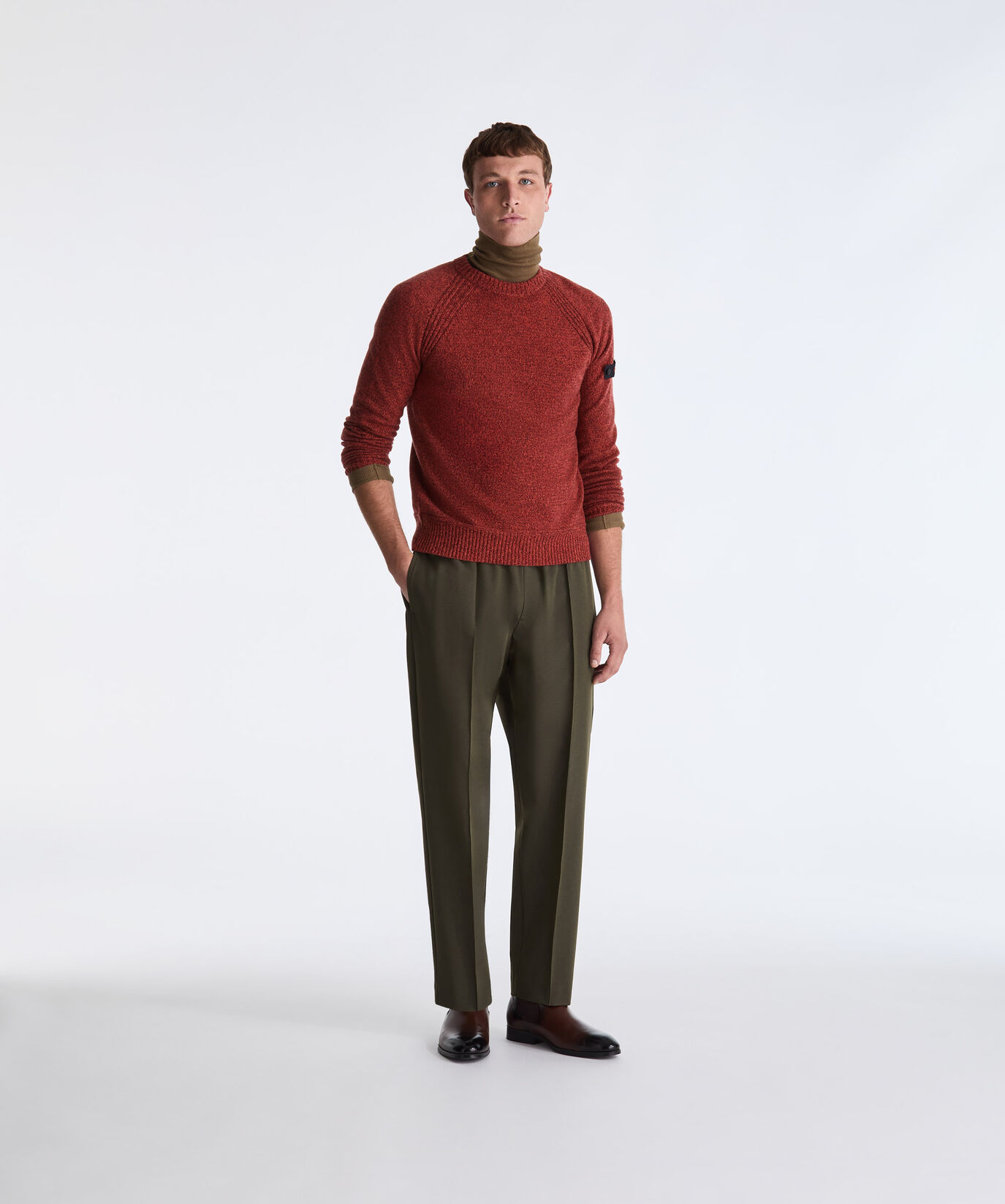 Moulin&eacute; Wool Blend Knit Sweater  Peuterey - large image number 0