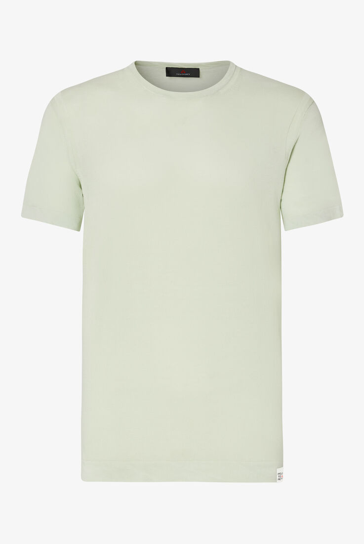 T-shirt in tricot di cotone tinto capo  Peuterey - still-fondo-neutro