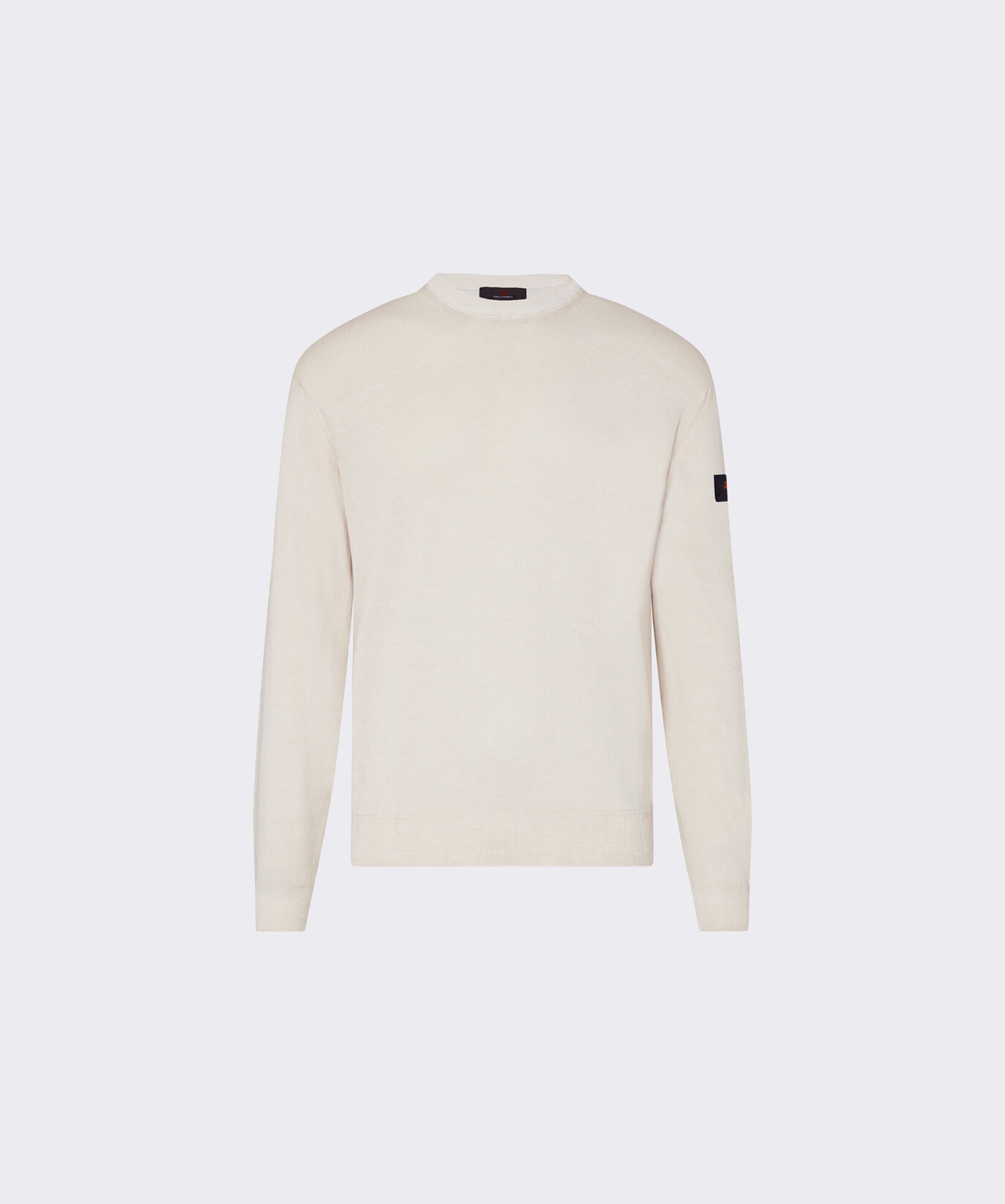 Pullover aus st&uuml;ckgef&auml;rbtem Baumwolltrikot  Peuterey - large