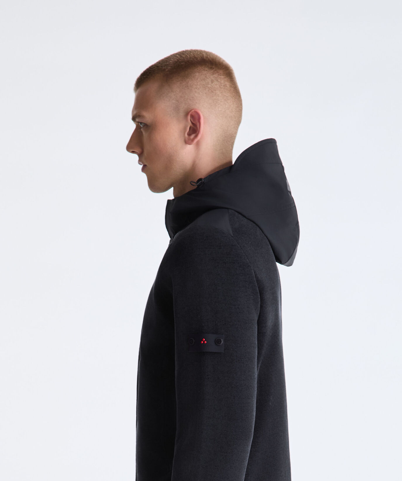 Chenille and Nylon Sweatshirt  Peuterey - large