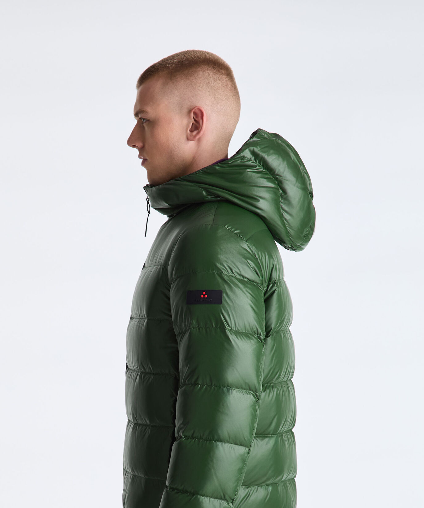 Nylon Hooded Down Jacket  Peuterey - large