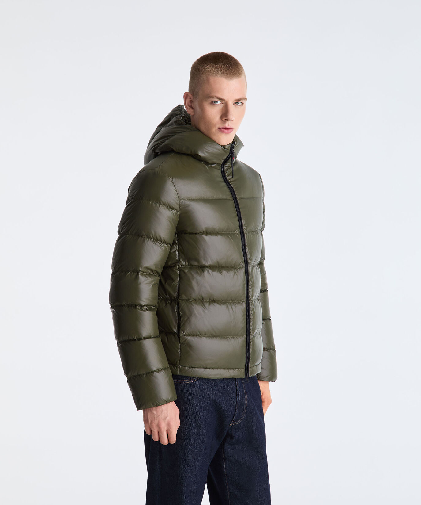 Nylon Hooded Down Jacket  Peuterey - large image number 1