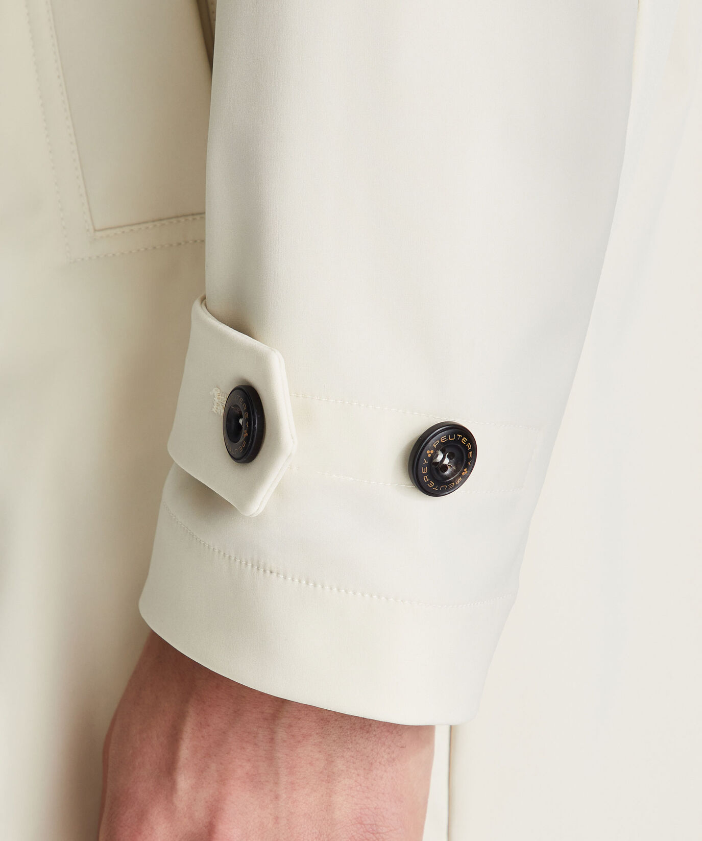 Matt poplin technical trench coat  Peuterey - large