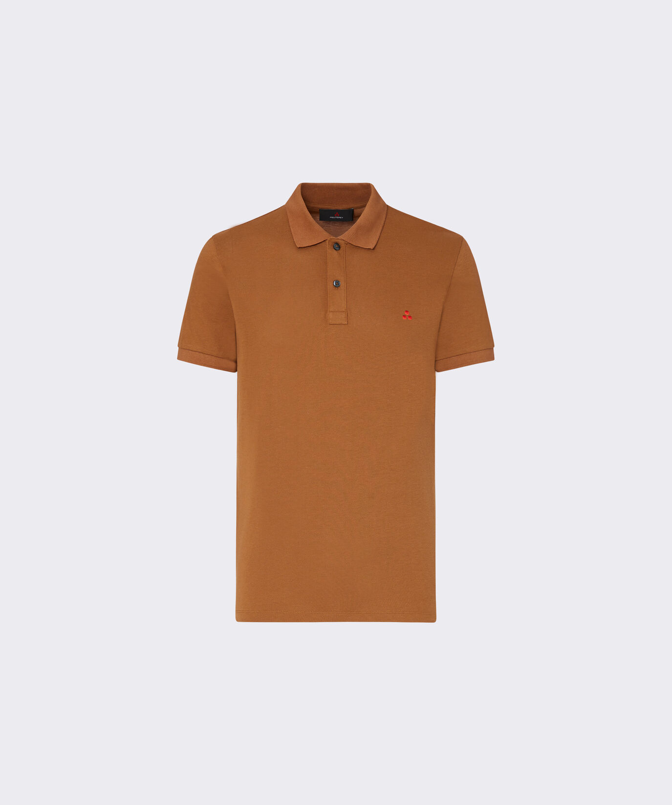 Cotton pique polo shirt with embroidered logo  Peuterey - large