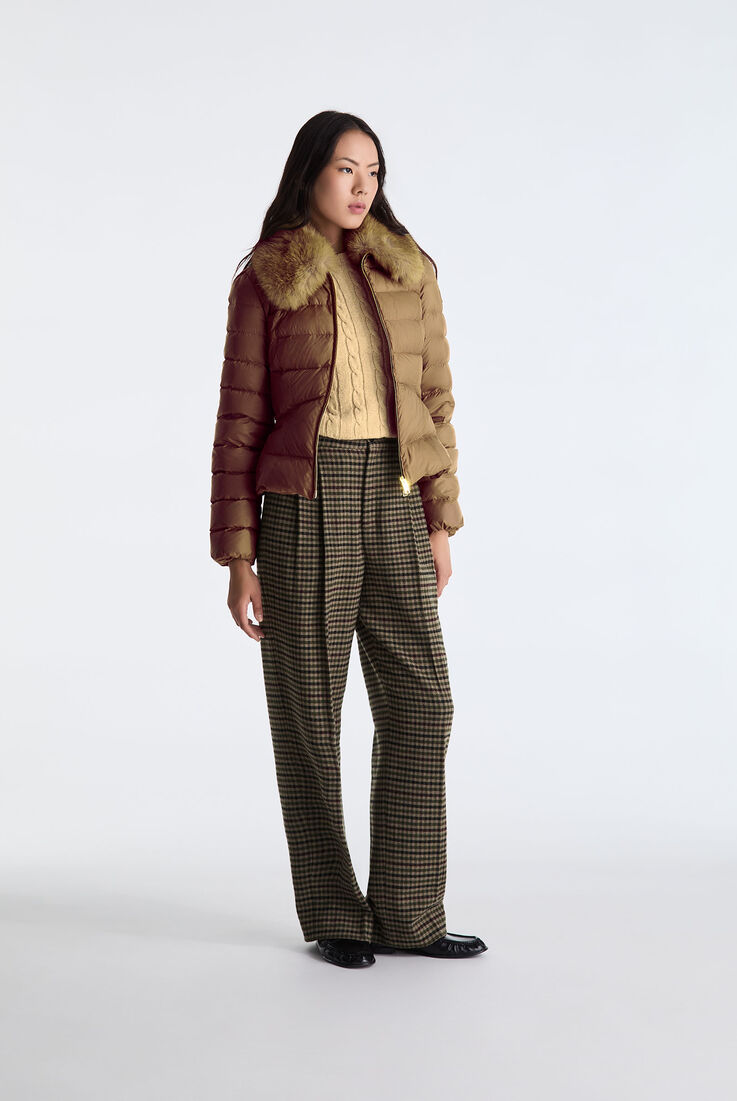 Kurze Daunenjacke mit Kunstfell  Peuterey - medium