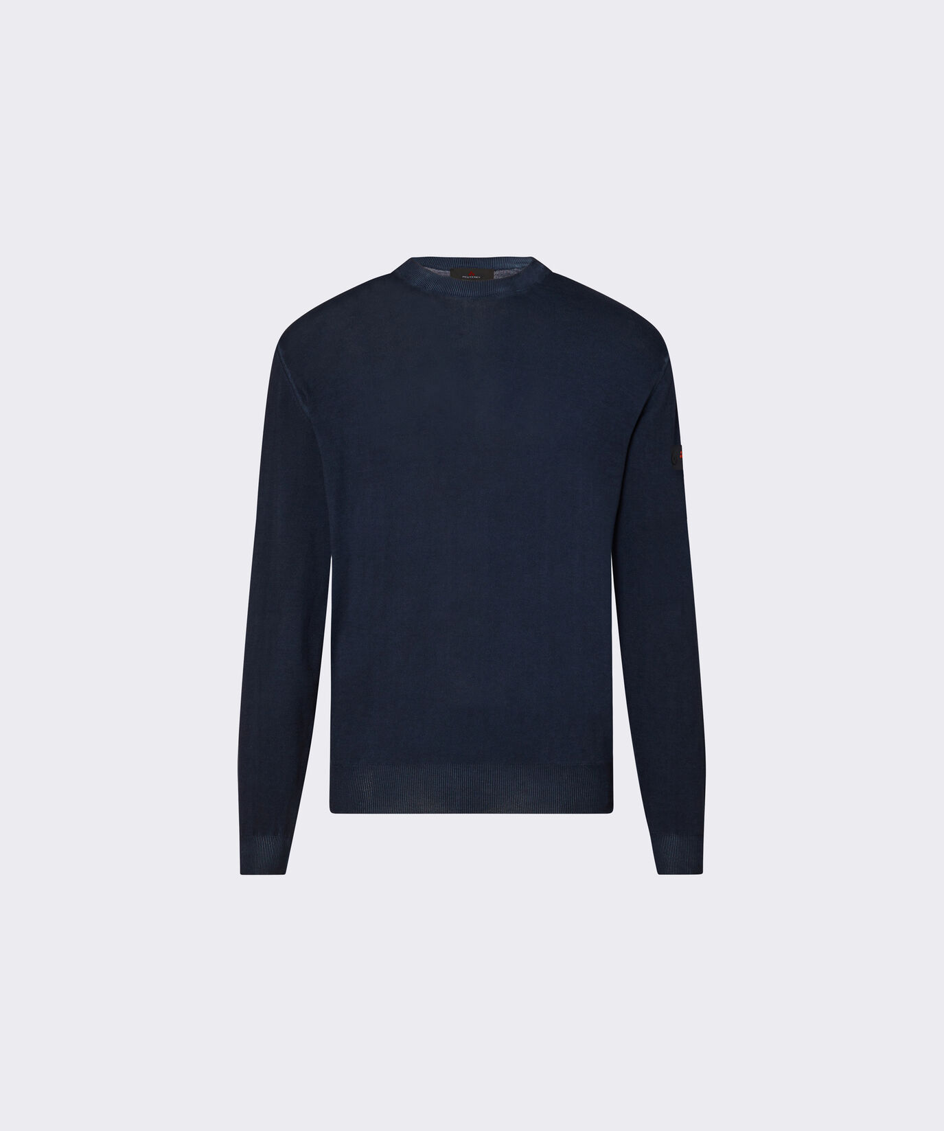 Pullover aus st&uuml;ckgef&auml;rbtem Baumwolltrikot  Peuterey - large