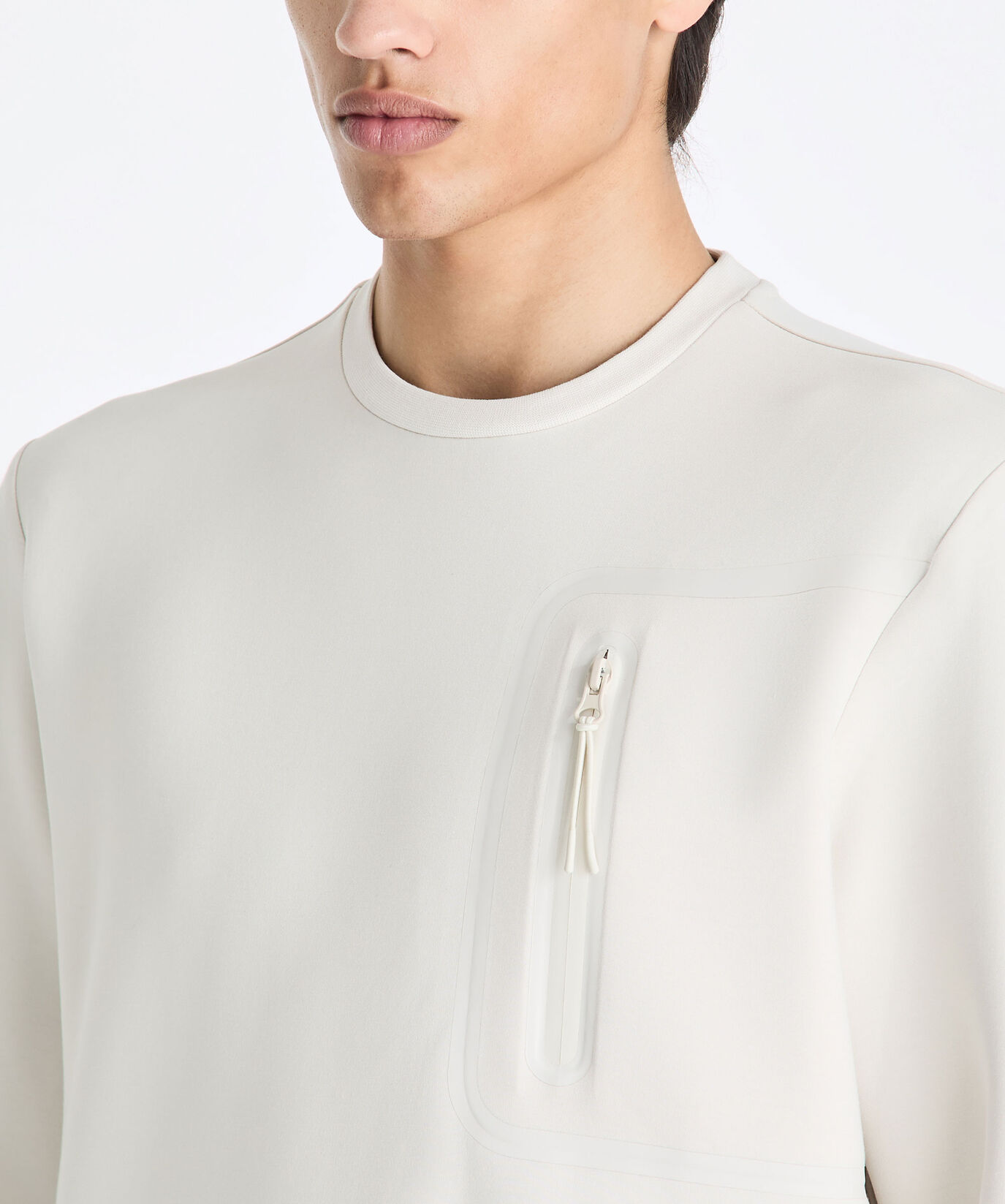 Felpa con taschino e nastrature  Peuterey - large