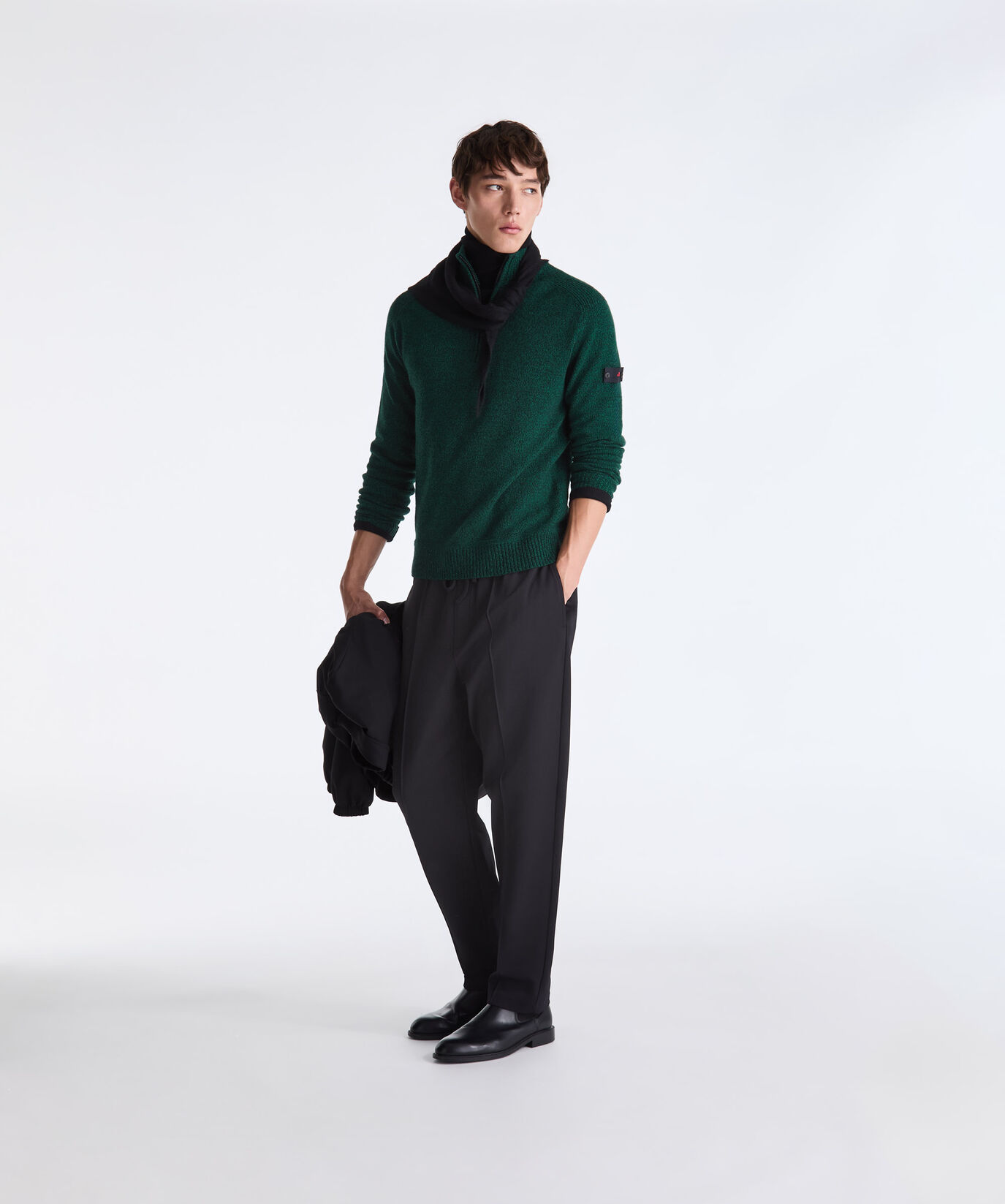 Moulin&eacute; Wool Sweater with Half Zip  Peuterey - large image number 0