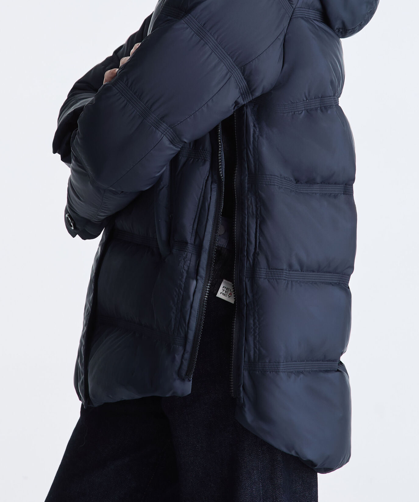 Puffer Jacket with Fur Edging  Peuterey - large