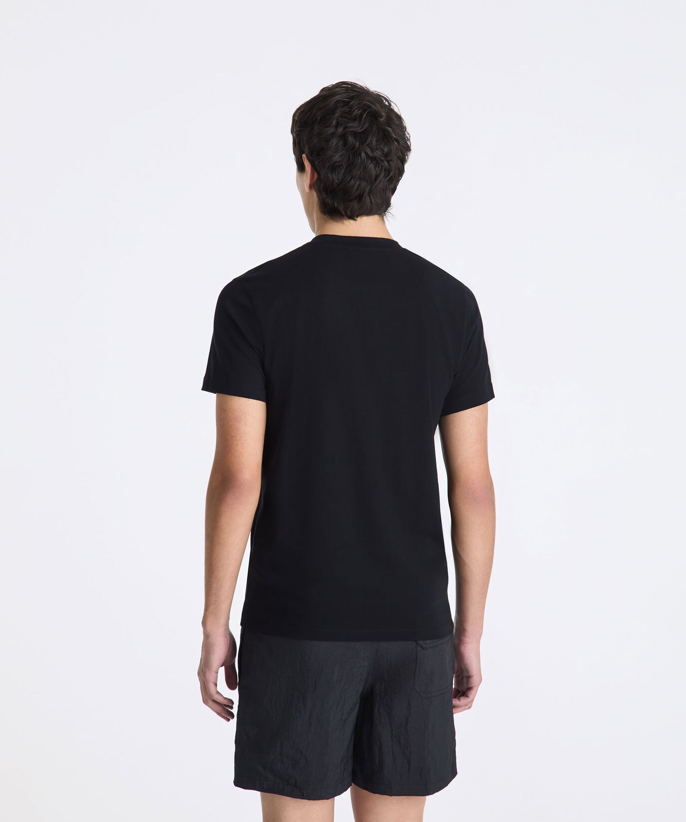 Stretch cotton T-shirt with printed logo  Peuterey - large image number 3