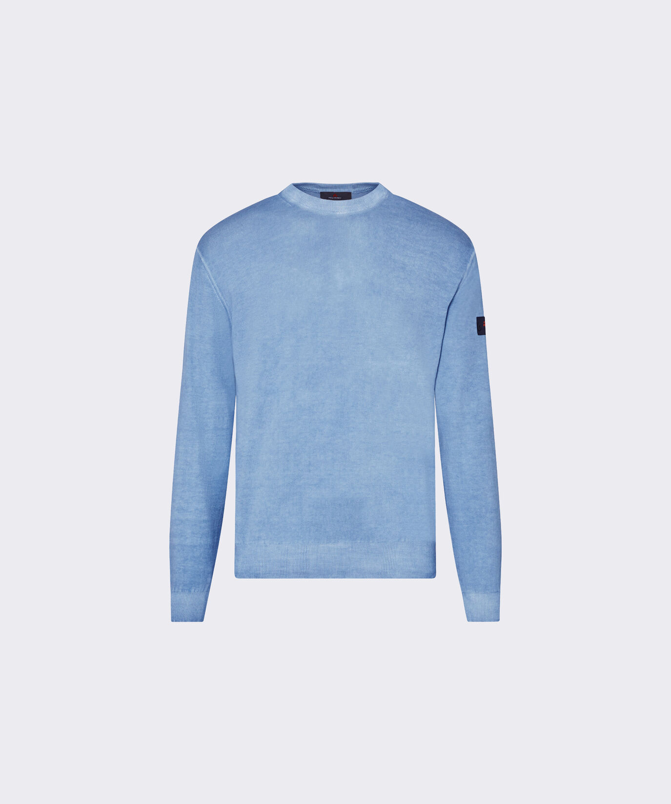 Pullover aus st&uuml;ckgef&auml;rbtem Baumwolltrikot  Peuterey - large