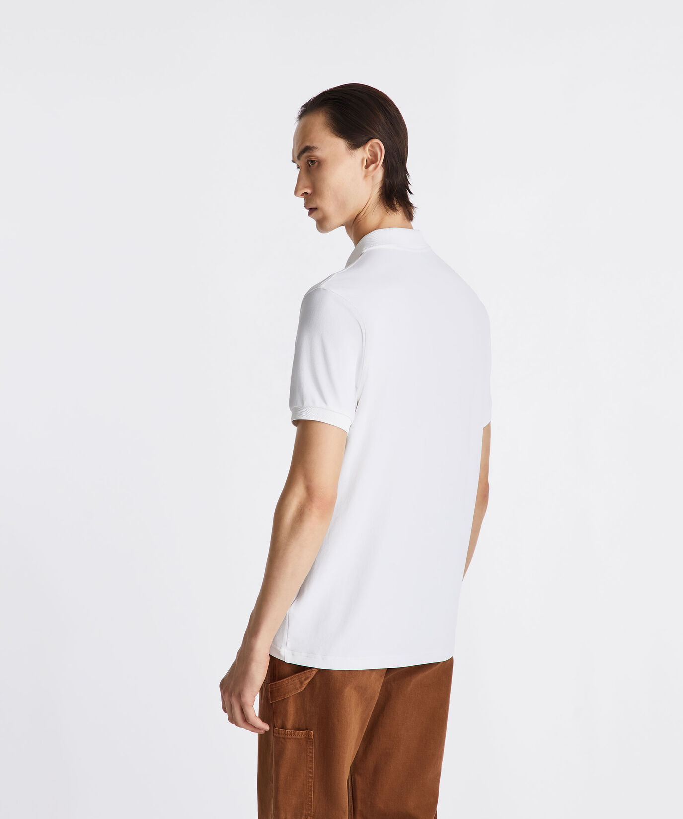 Polo en piqu&eacute; stretch de nylon  Peuterey - large