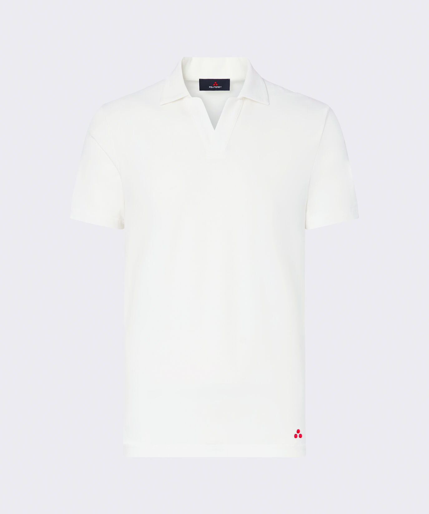 Polo en tricot de coton, au point piqu&eacute;  Peuterey - large