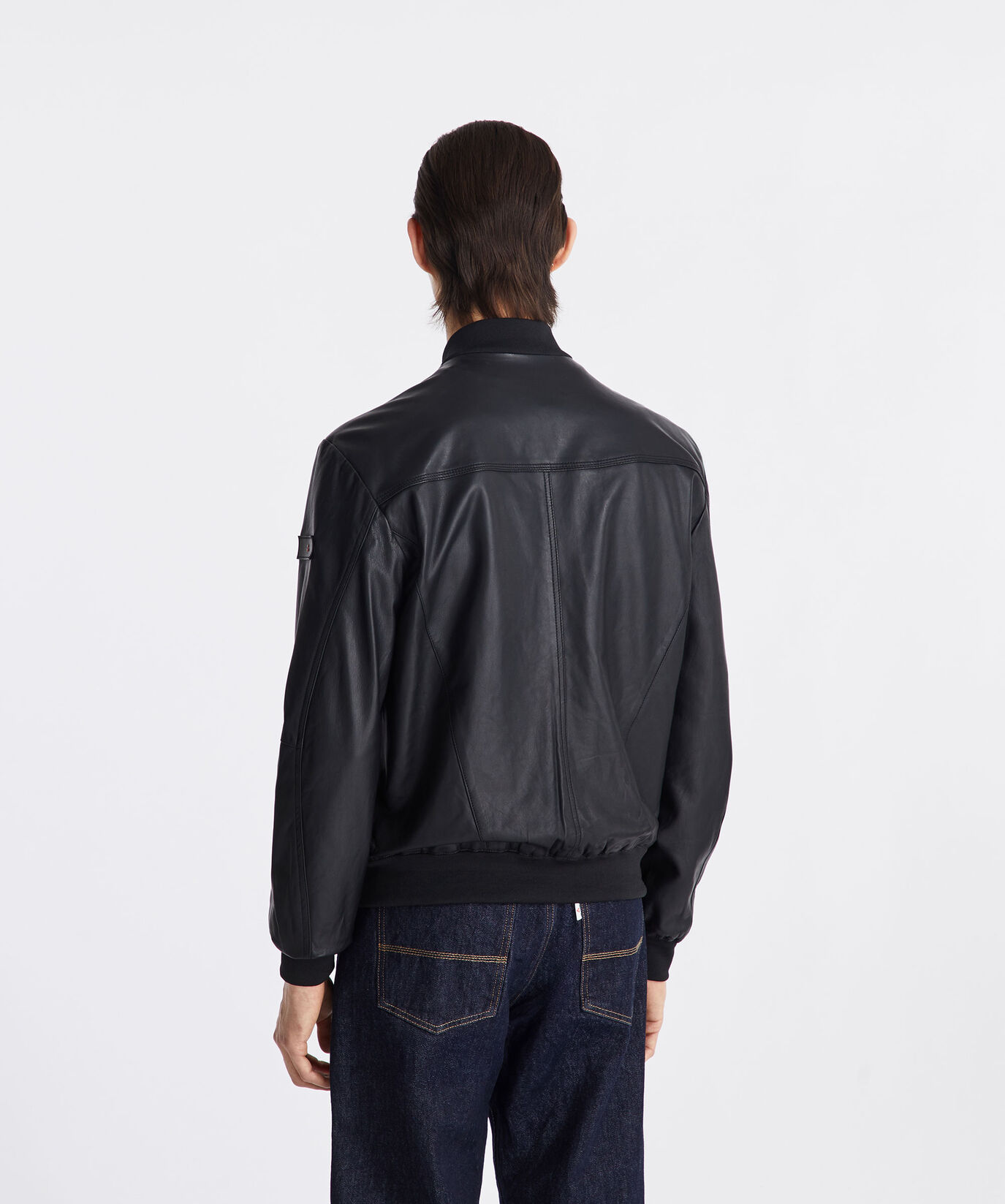 Leather jacket with chest pockets  Peuterey - large