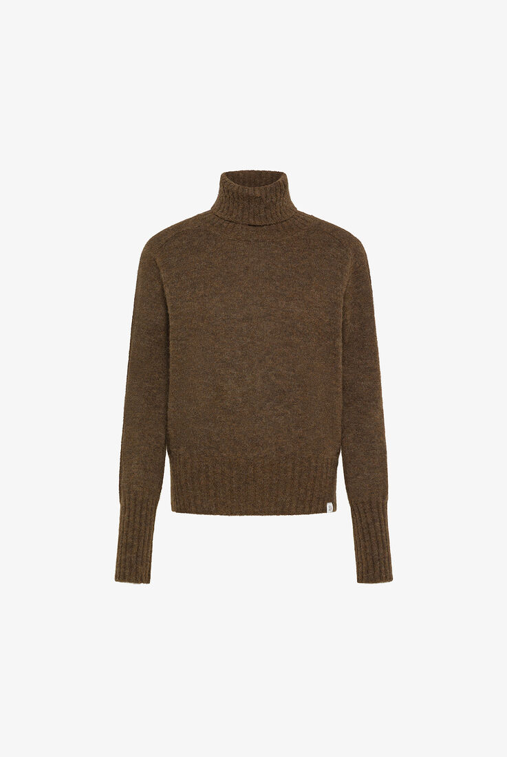 Jersey de cuello alto de mezcla de alpaca  Peuterey - still-fondo-neutro