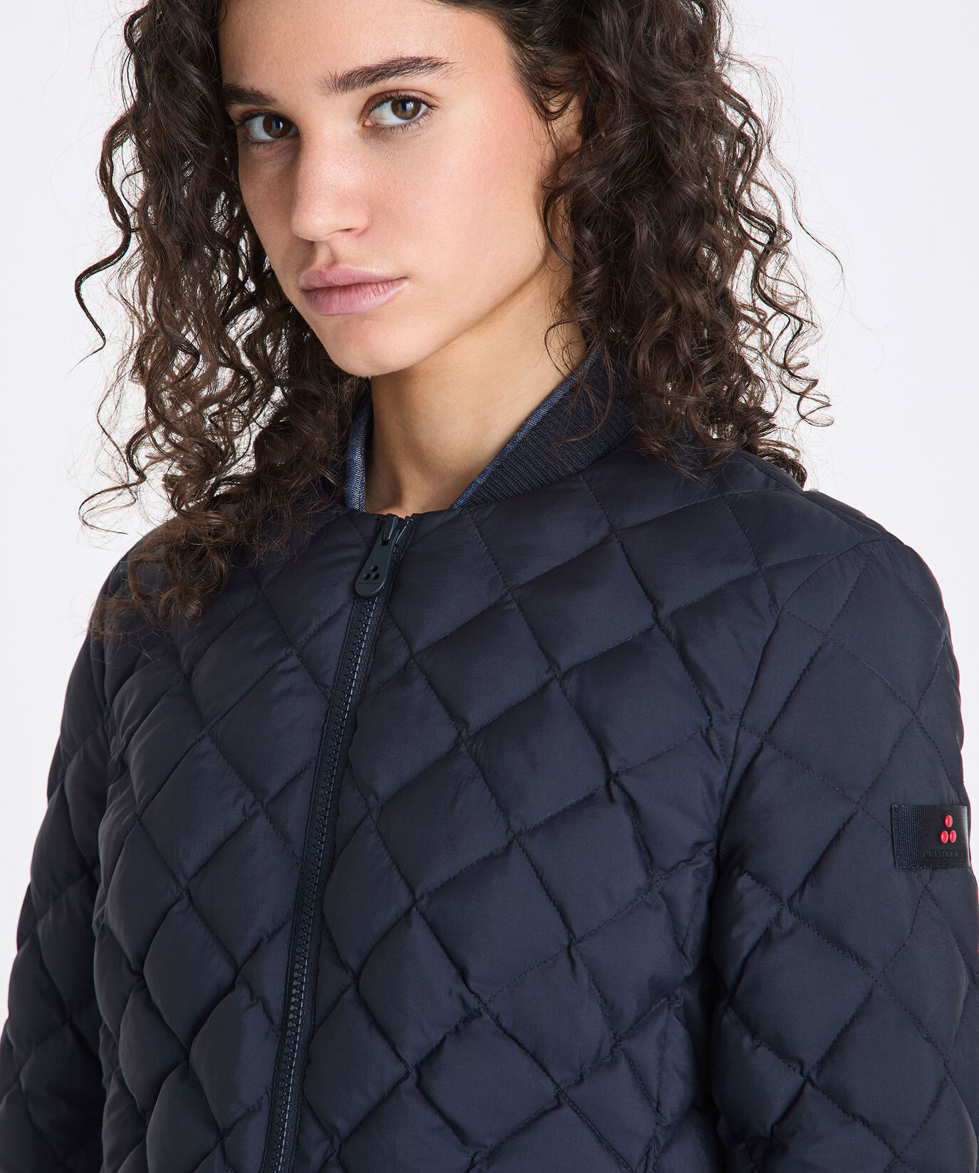 Piumino super leggero con trapunta a rombi  Peuterey - large