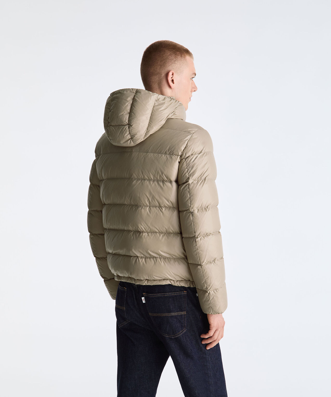Nylon Hooded Down Jacket  Peuterey - large