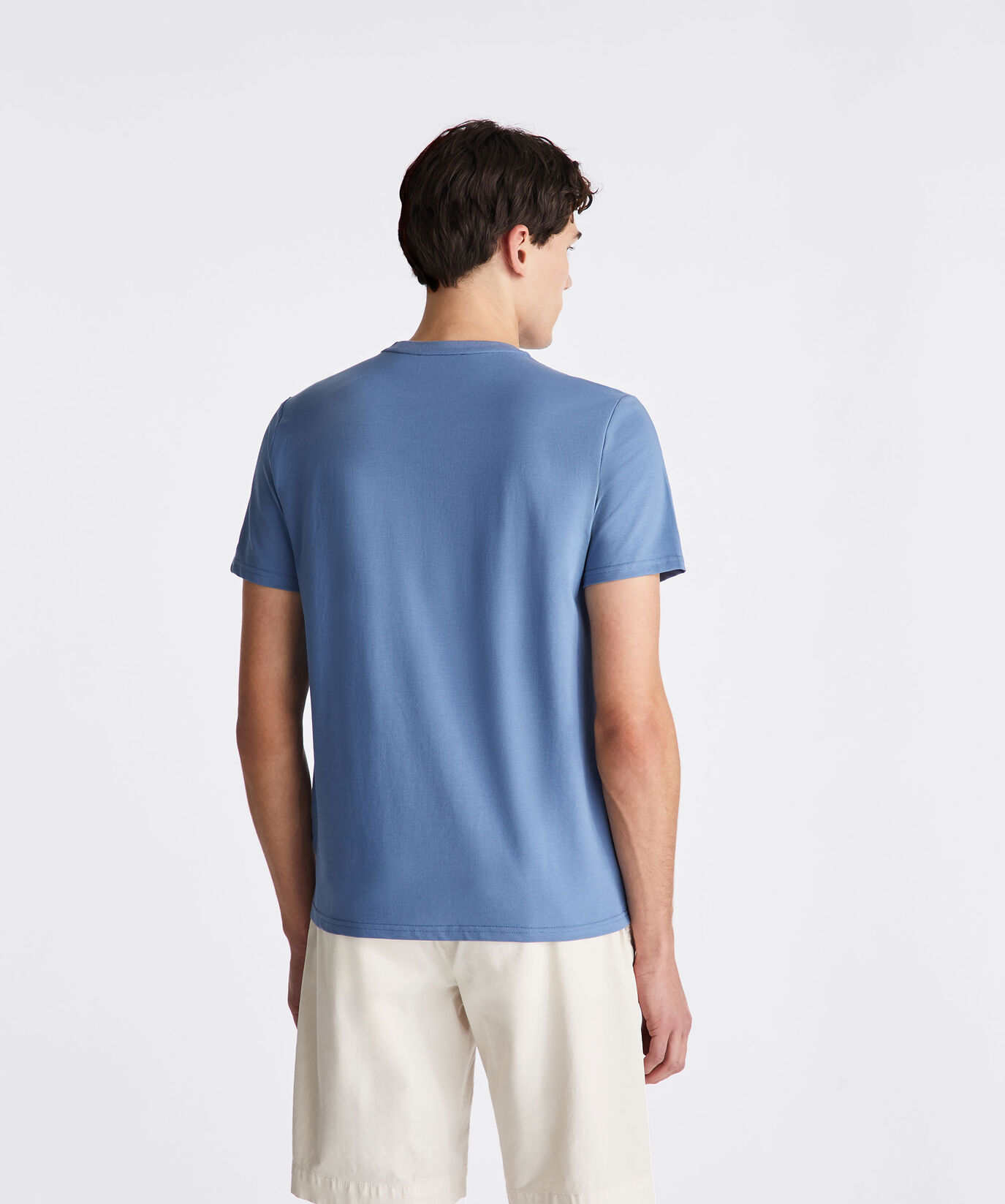 Stretch cotton and silk pique t-shirt  Peuterey - large image number 3