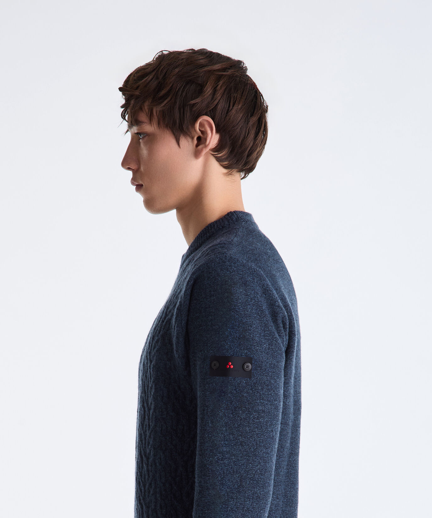 Moulin&egrave; Wool Cable Knit Sweater  Peuterey - large image number 2