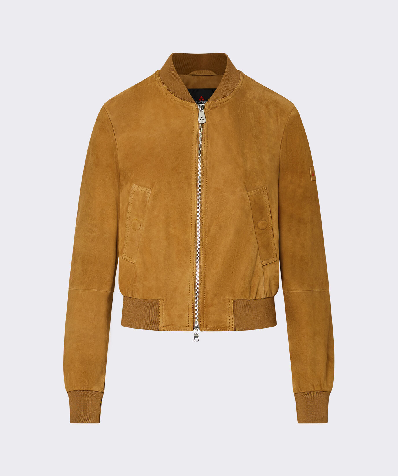 Blouson bomber court en daim  Peuterey - large