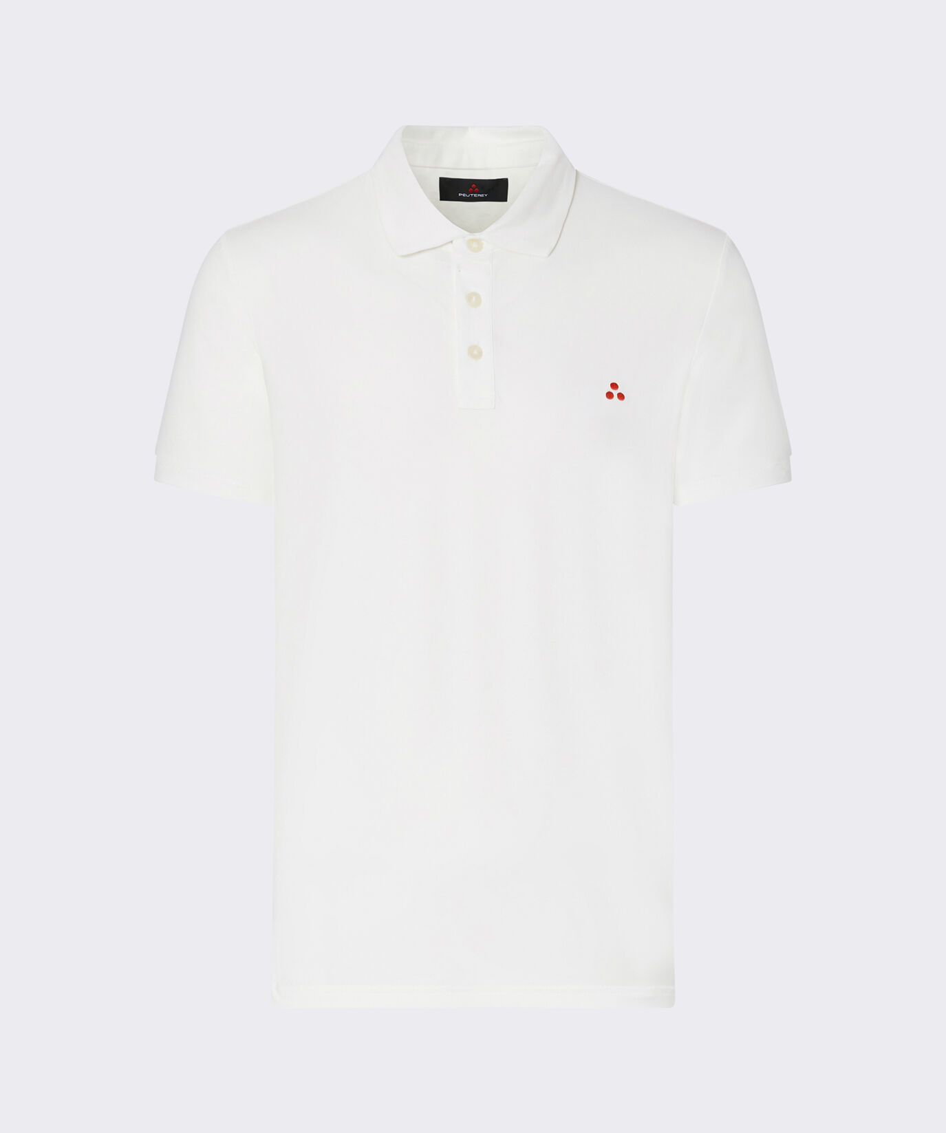 Stretch cotton pique polo shirt  Peuterey - large image number 5