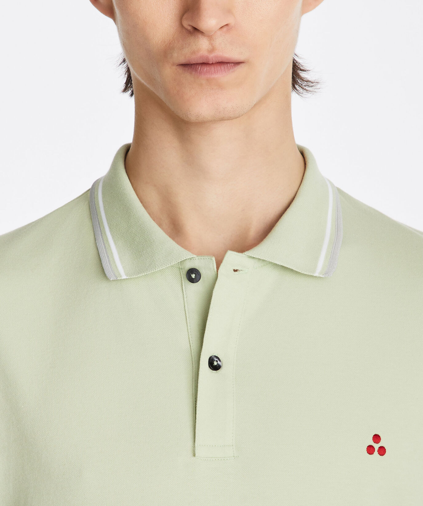 Stretch cotton pique polo shirt  Peuterey - large