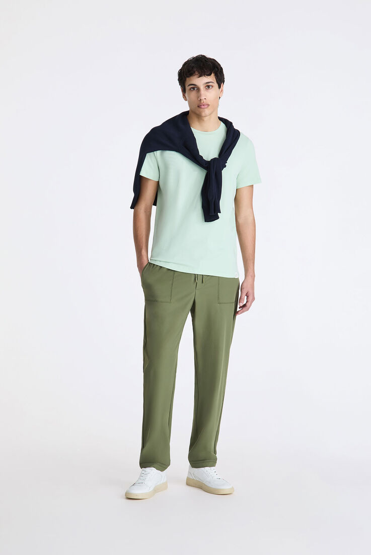 Stretch cotton T-shirt with printed logo  Peuterey - medium