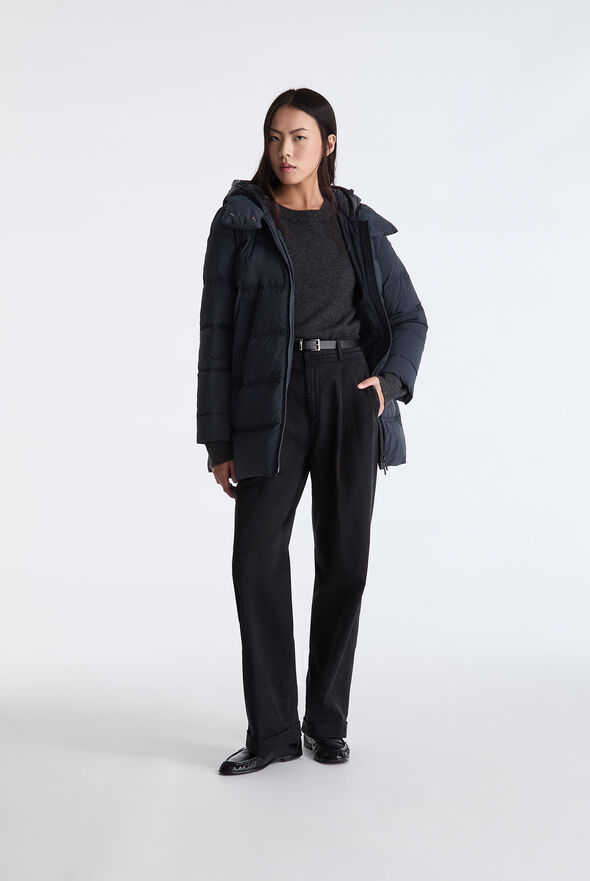 Down jacket with contrasting hood  Peuterey - medium