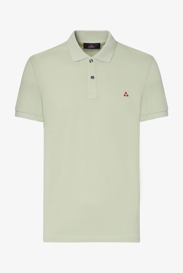 Cotton pique polo shirt with embroidered logo  Peuterey - still-fondo-neutro