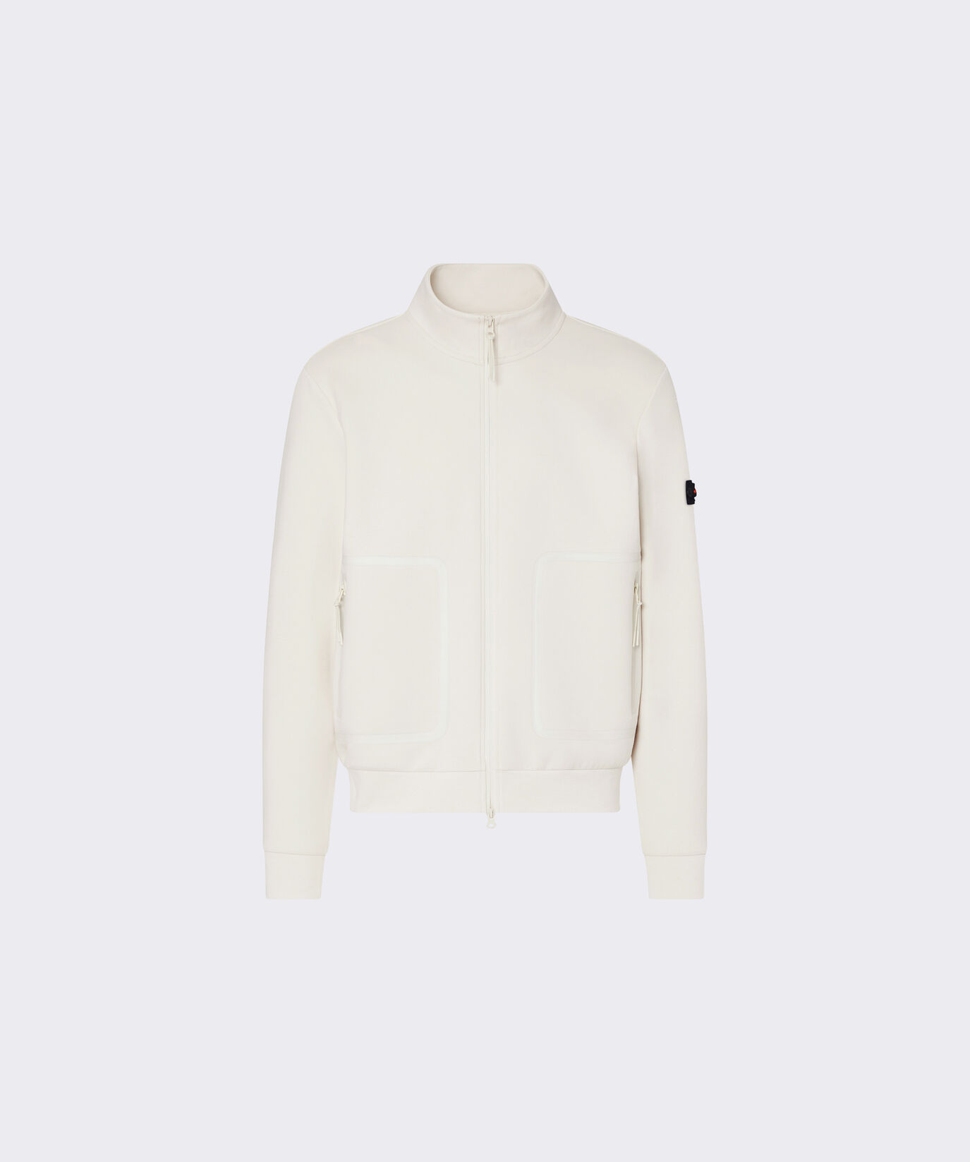 Felpa con tasche con nastrature gommate  Peuterey - large